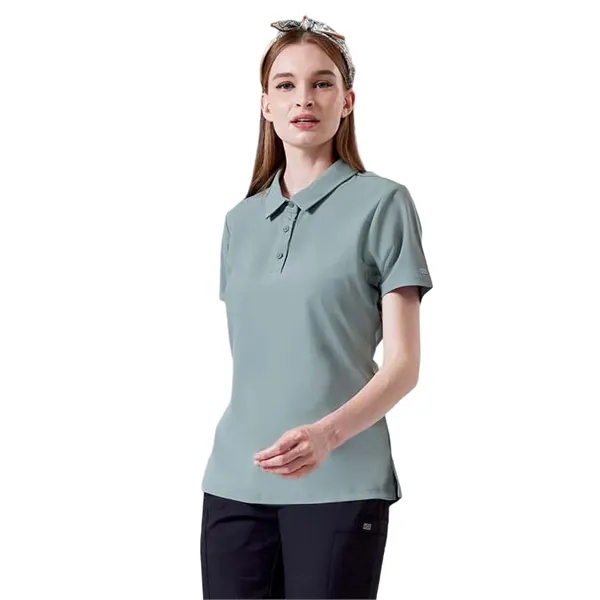 Parkley Kinetic - Women's Perfect Polo Shirt... from ASI 86018 Scrub Authority