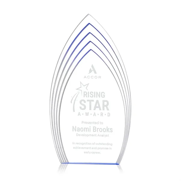 The Turello Acrylic Award is a sleek, freestanding recognition piece designed... from ASI 84592 St Regis Group / St Regis