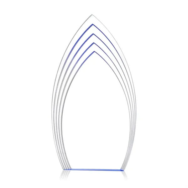 The Turello Acrylic Award is a sleek, freestanding recognition piece designed... from ASI 84592 St Regis Group / St Regis