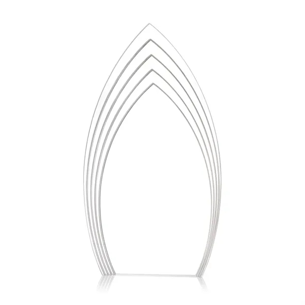 The Turello Acrylic Award is a sleek, freestanding recognition piece designed... from ASI 84592 St Regis Group / St Regis