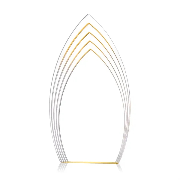 The Turello Acrylic VividPrint™ Award is a sleek, freestanding recognition piece... from ASI 84592 St Regis Group / St Regis