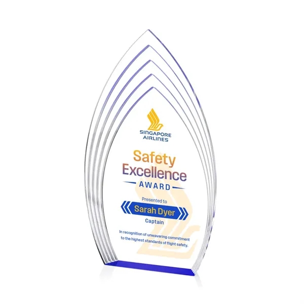 The Turello Acrylic VividPrint™ Award is a sleek, freestanding recognition piece... from ASI 84592 St Regis Group / St Regis