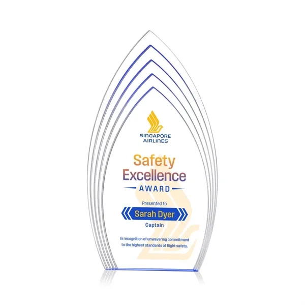 The Turello Acrylic VividPrint™ Award is a sleek, freestanding recognition piece... from ASI 84592 St Regis Group / St Regis