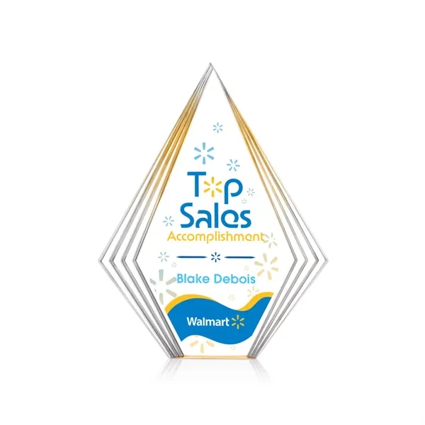 The Acrylic Brantley VividPrint™ Award is a bold, freestanding piece featuring... from ASI 84592 St Regis Group / St Regis