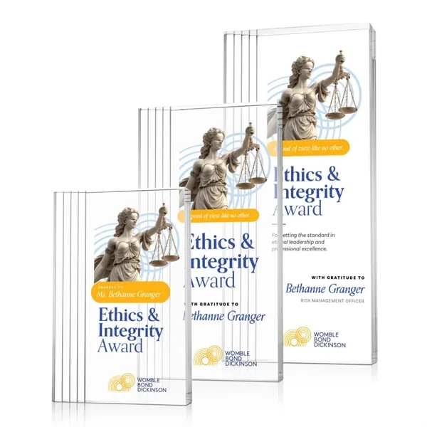 Haverton VividPrint™ Award - Clear... from ASI 84592 St Regis Group / St Regis