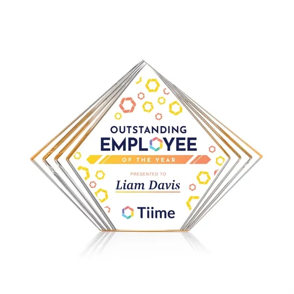 The Crawford VividPrint™ Award is a sleek freestanding acrylic recognition piece... from ASI 84592 St Regis Group / St Regis