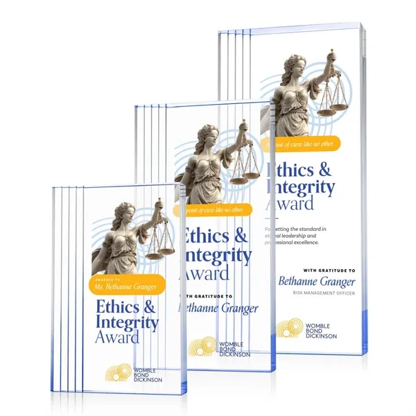 Haverton VividPrint™ Award - Blue... from ASI 84592 St Regis Group / St Regis