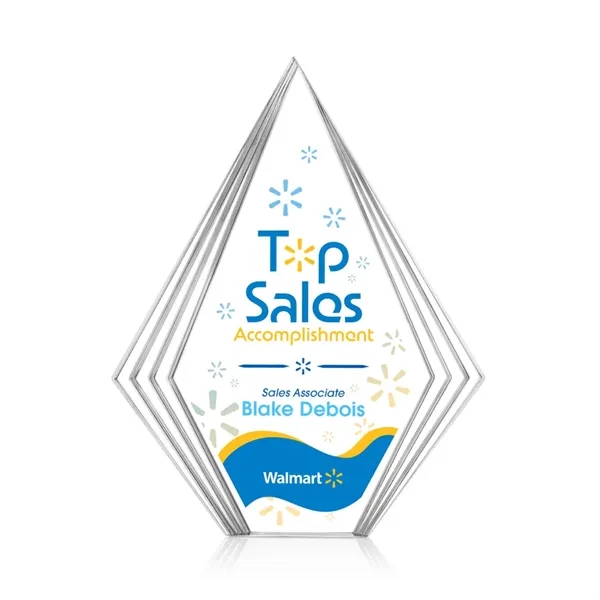 The Acrylic Brantley VividPrint™ Award is a bold, freestanding piece featuring... from ASI 84592 St Regis Group / St Regis