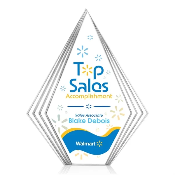 The Acrylic Brantley VividPrint™ Award is a bold, freestanding piece featuring... from ASI 84592 St Regis Group / St Regis