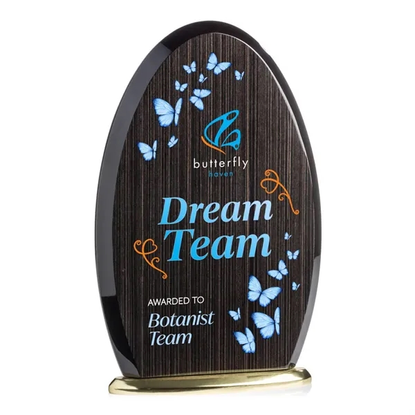 Evington Slatewood VividPrint™ Award - Gold... from ASI 84592 St Regis Group / St Regis