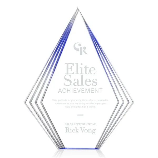 The Acrylic Brantley Award is a bold, freestanding piece featuring a... from ASI 84592 St Regis Group / St Regis