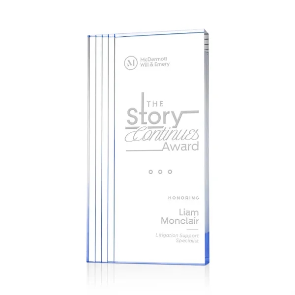 The Haverton Acrylic Award is a sleek, freestanding recognition piece with... from ASI 84592 St Regis Group / St Regis