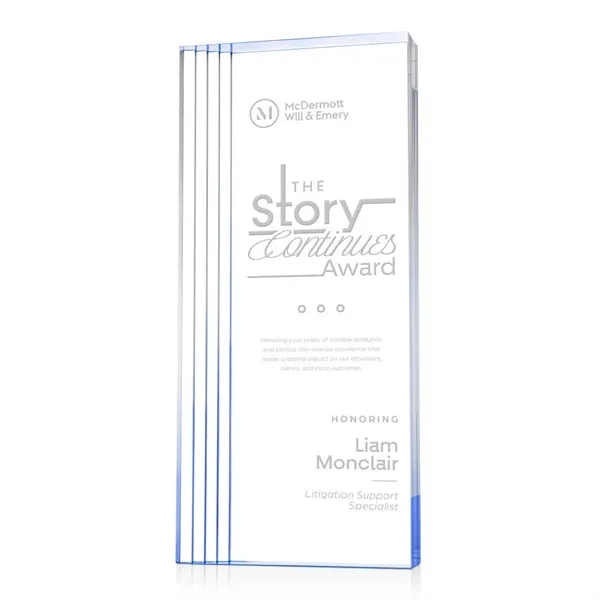 The Haverton Acrylic Award is a sleek, freestanding recognition piece with... from ASI 84592 St Regis Group / St Regis