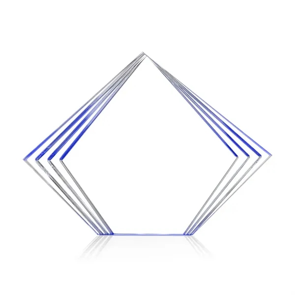 The Crawford Award is a sleek freestanding acrylic recognition piece featuring... from ASI 84592 St Regis Group / St Regis