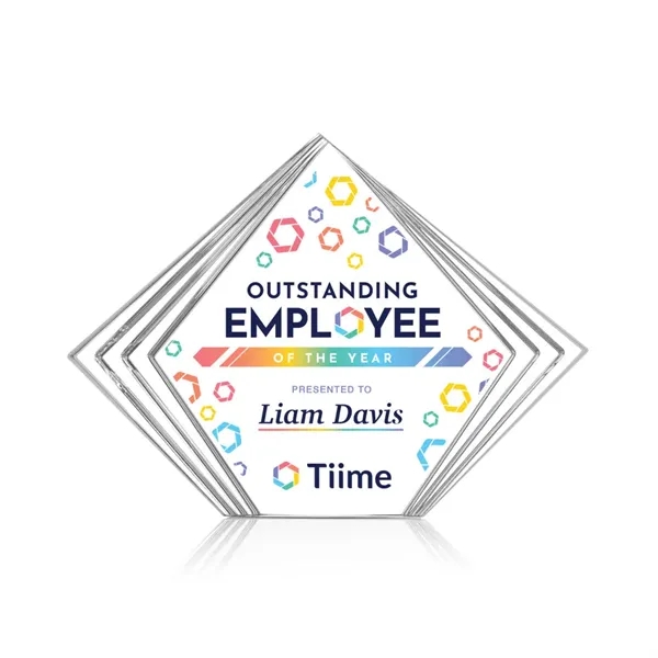 The Crawford VividPrint™ Award is a sleek freestanding acrylic recognition piece... from ASI 84592 St Regis Group / St Regis