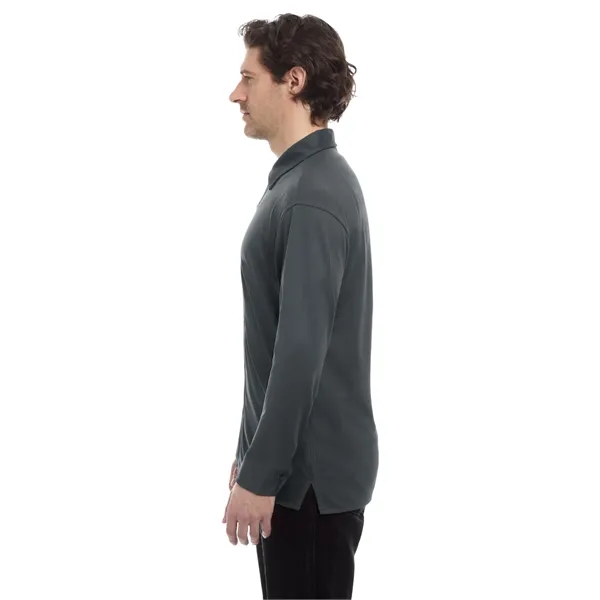 Blue Generation - Men's Pocketless Knit Stretch Woven Shirt... from ASI 86018 Scrub Authority