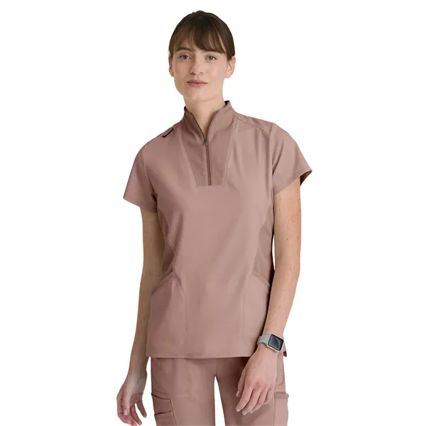 Grey's Anatomy Spandex Stretch - Women's Two Pocket Y-Nec...... from ASI 86018 Scrub Authority