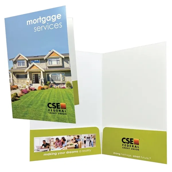 Full Color Printed Legal Size 9" x 14 1/2" legal-size folder... from ASI 32050 Admore / Admore®