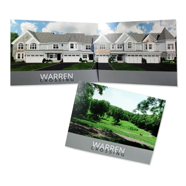 One Pocket Landscape Folder Printed 4/4... from ASI 32050 Admore / Admore®