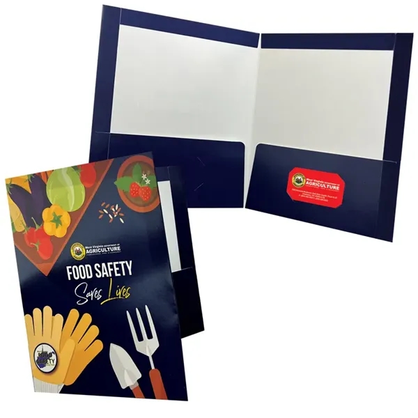 Reinforced Edge Folder with two pockets... from ASI 32050 Admore / Admore®