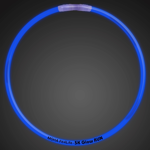 22" glow necklace with plastic connectors; Blank and Imprinted Pricing... from ASI 34194 ALightPromos / Alight Promotional Products