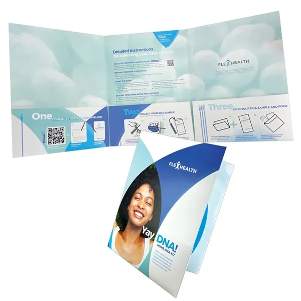 Three Panel Pocket Folder Printed 4/4... from ASI 32050 Admore / Admore®