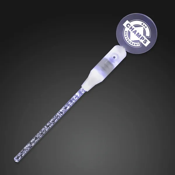 Blank or Imprinted. Deluxe Dual LED Cocktail Stirrer illuminates both the... from ASI 34194 ALightPromos / Alight Promotional Products