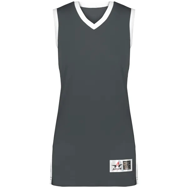 The Ladies Single-Ply Basketball Jersey is designed for performance and comfort.... from ASI 37461 Augusta Sportswear