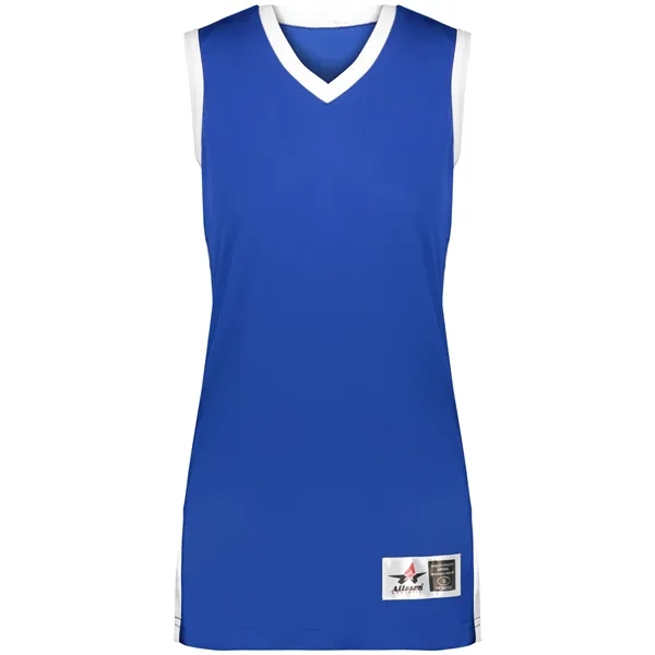 The Ladies Single-Ply Basketball Jersey is designed for performance and comfort.... from ASI 37461 Augusta Sportswear