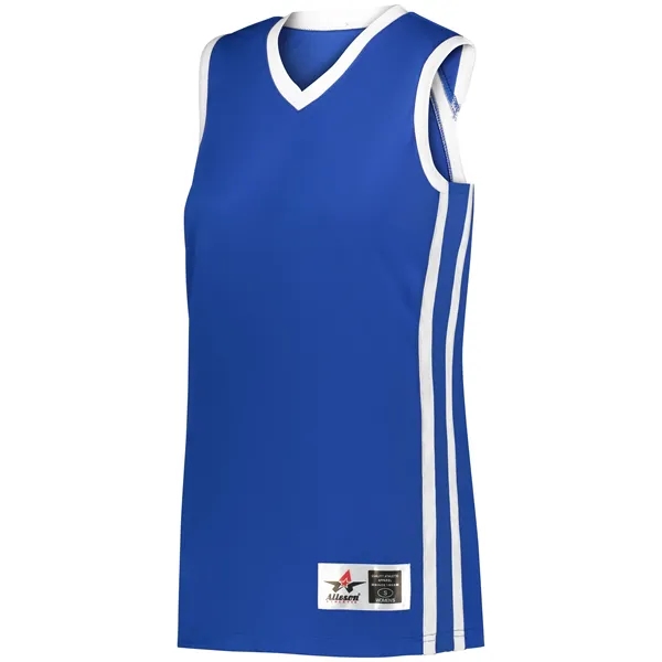 The Ladies Single-Ply Basketball Jersey is designed for performance and comfort.... from ASI 37461 Augusta Sportswear