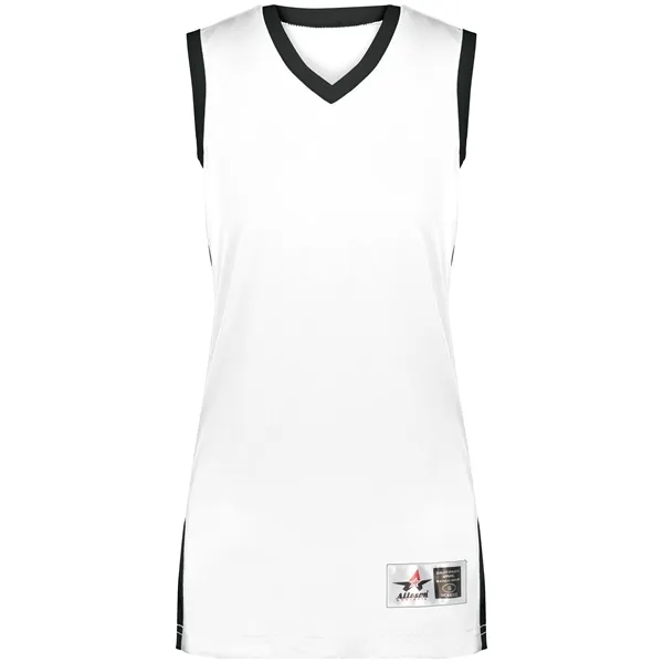 The Ladies Single-Ply Basketball Jersey is designed for performance and comfort.... from ASI 37461 Augusta Sportswear