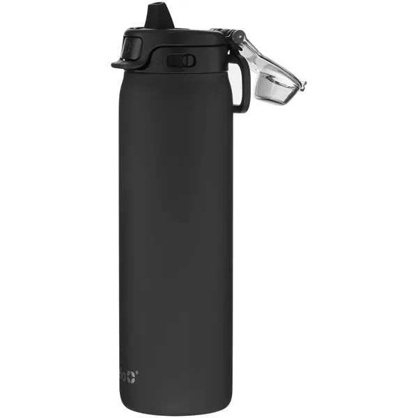 22 oz stainless steel water bottle with threaded quick-fill lid.... from ASI 51197 ETS Express, LLC