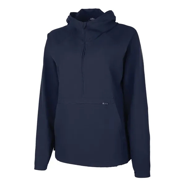 Recycled stretch women's anorak with water-repellent finish and packable design for... from ASI 44620 Charles River Apparel