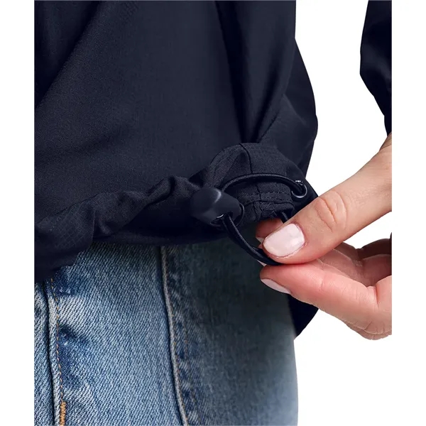 Recycled stretch women's anorak with water-repellent finish and packable design for... from ASI 44620 Charles River Apparel