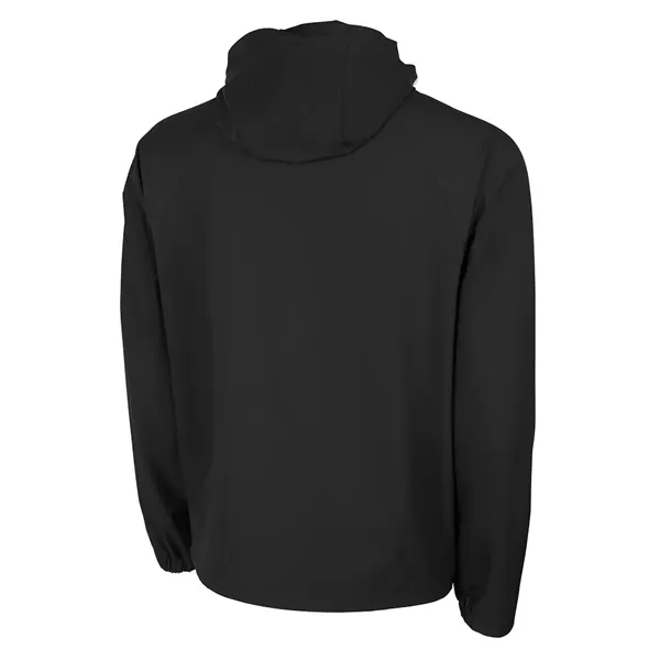 Recycled stretch men's anorak with water-repellent finish and packable design for... from ASI 44620 Charles River Apparel