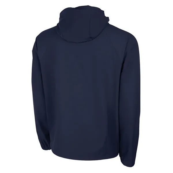 Recycled stretch men's anorak with water-repellent finish and packable design for... from ASI 44620 Charles River Apparel