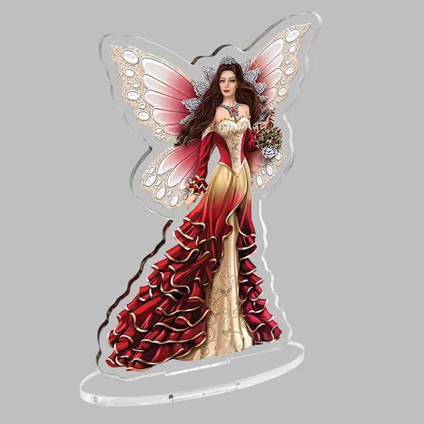 Acrylic Standee with slotted base... from ASI 72521 Morris Magnets / Laser Cuts