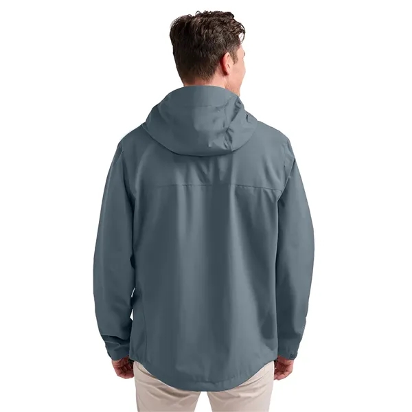 Recycled polyester waterproof rain jacket with seam-sealed protection, breathable comfort, and... from ASI 44620 Charles River Apparel