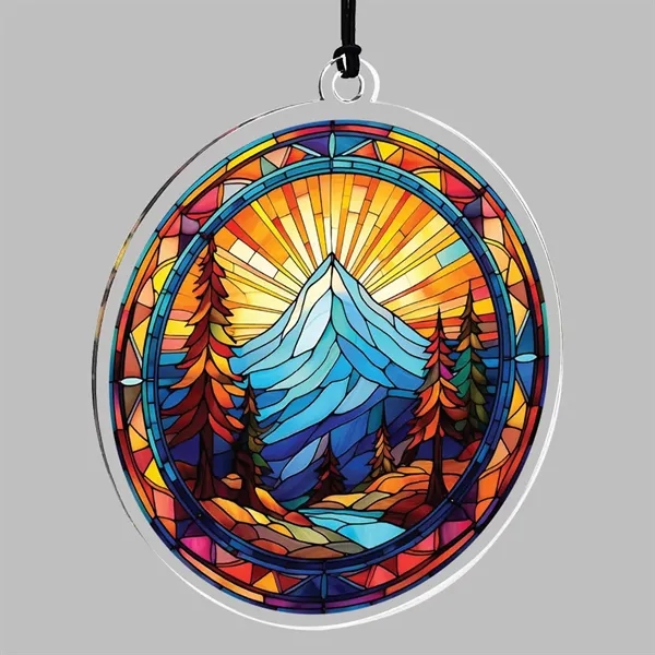 Acrylic Rearview Mirror Charm... from ASI 72521 Morris Magnets / Laser Cuts