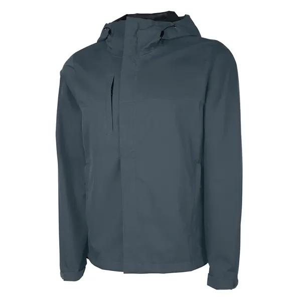 Recycled polyester waterproof rain jacket with seam-sealed protection, breathable comfort, and... from ASI 44620 Charles River Apparel
