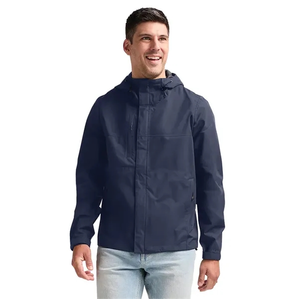 Recycled polyester waterproof rain jacket with seam-sealed protection, breathable comfort, and... from ASI 44620 Charles River Apparel