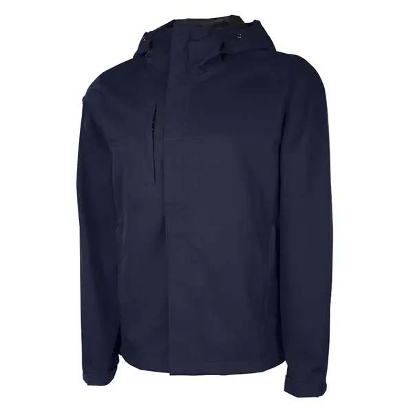 Recycled polyester waterproof rain jacket with seam-sealed protection, breathable comfort, and... from ASI 44620 Charles River Apparel