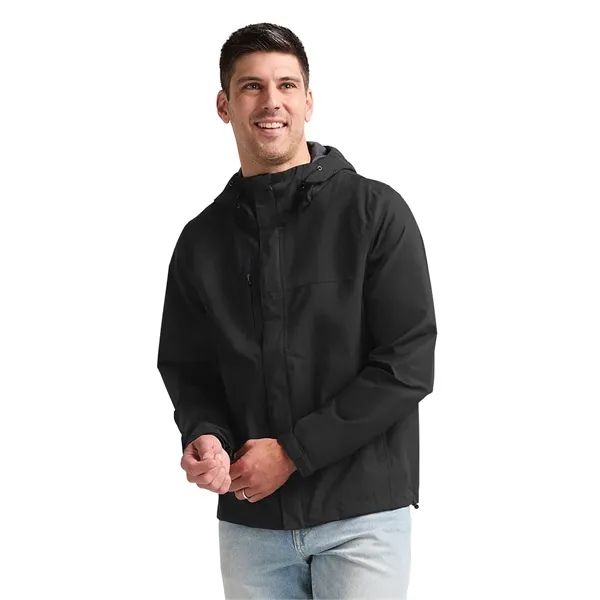 Recycled polyester waterproof rain jacket with seam-sealed protection, breathable comfort, and... from ASI 44620 Charles River Apparel