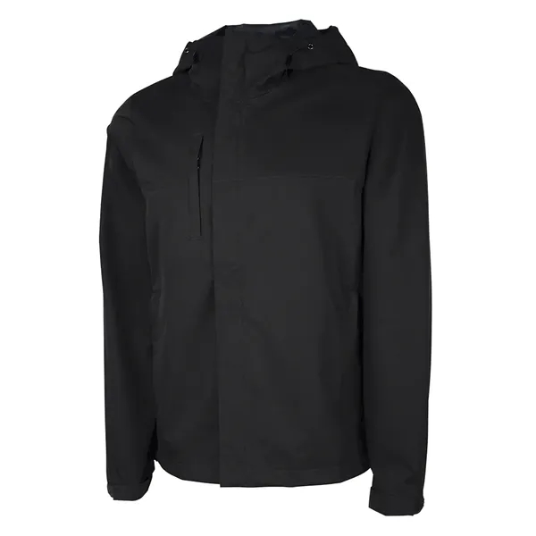 Recycled polyester waterproof rain jacket with seam-sealed protection, breathable comfort, and... from ASI 44620 Charles River Apparel