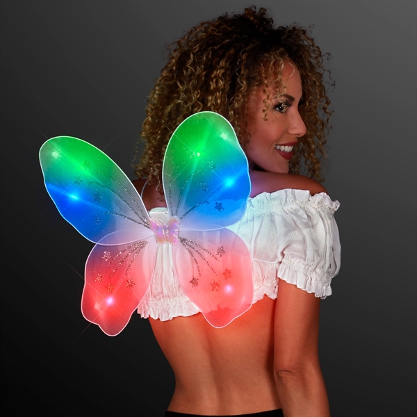 Stock blinking butterfly wings. Blank.... from ASI 34194 ALightPromos / Alight Promotional Products