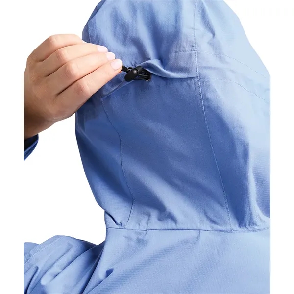 Recycled polyester waterproof rain jacket with seam-sealed protection, breathable comfort, and... from ASI 44620 Charles River Apparel