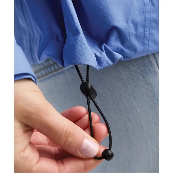 Recycled polyester waterproof rain jacket with seam-sealed protection, breathable comfort, and... from ASI 44620 Charles River Apparel