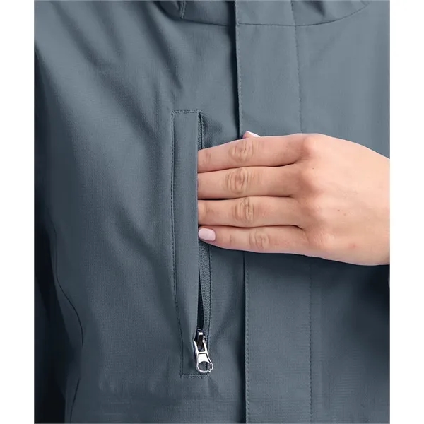Recycled polyester waterproof rain jacket with seam-sealed protection, breathable comfort, and... from ASI 44620 Charles River Apparel