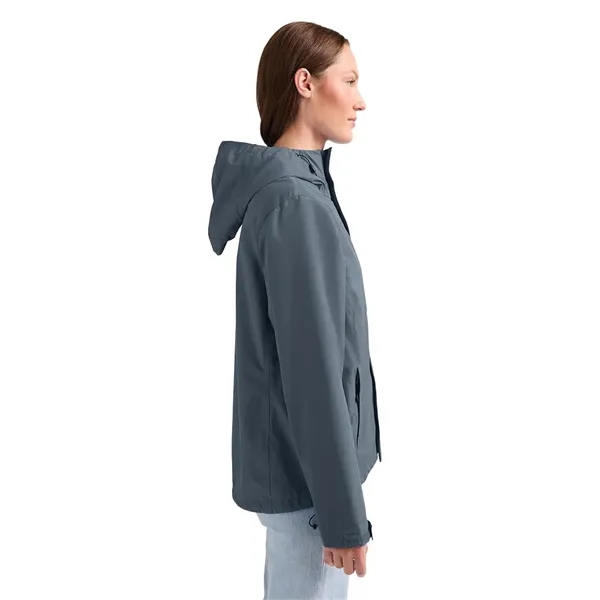 Recycled polyester waterproof rain jacket with seam-sealed protection, breathable comfort, and... from ASI 44620 Charles River Apparel