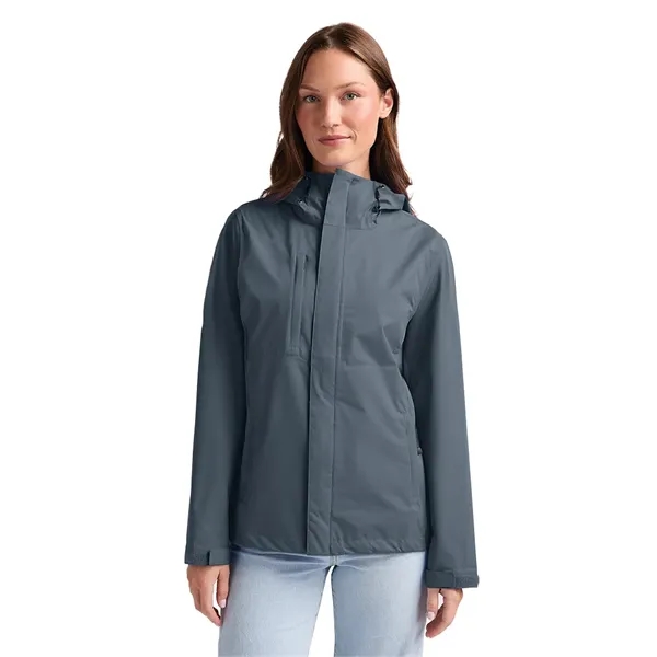 Recycled polyester waterproof rain jacket with seam-sealed protection, breathable comfort, and... from ASI 44620 Charles River Apparel